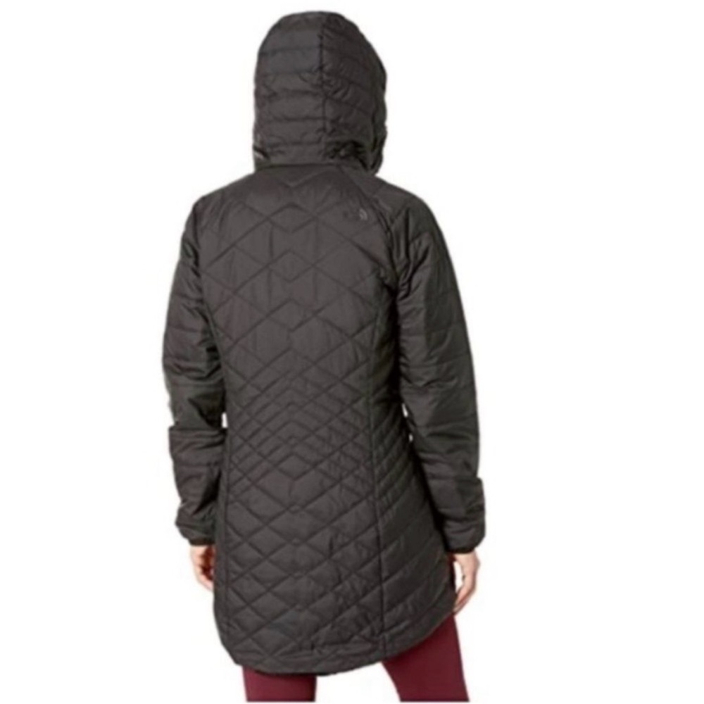 The North Face Mossbud Reversible Parka in Asphalt Grey - Picture 2 of 12